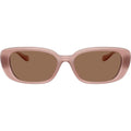VE4504D, Opal Pink/Dark Brown Lenses