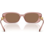 VE4504D, Opal Pink/Dark Brown Lenses