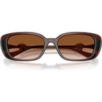 VE4504D, Transparent Brown/Brown Gradient Lenses