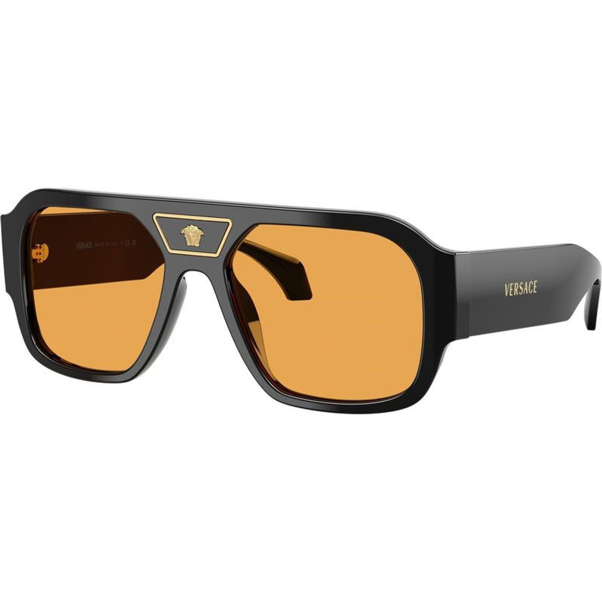 VE4508U, Black/Orange Lenses