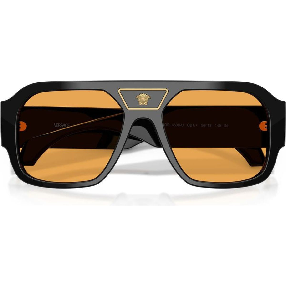 VE4508U, Black/Orange Lenses