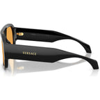 VE4508U, Black/Orange Lenses
