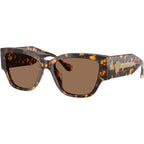 VE4509U, Yellow Havana/Dark Brown Lenses
