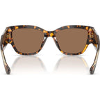 VE4509U, Yellow Havana/Dark Brown Lenses