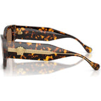 VE4509U, Yellow Havana/Dark Brown Lenses