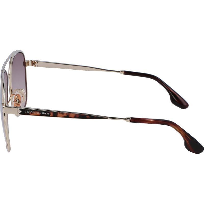 VB233S, Gold and Brown/Brown Gradient Lenses