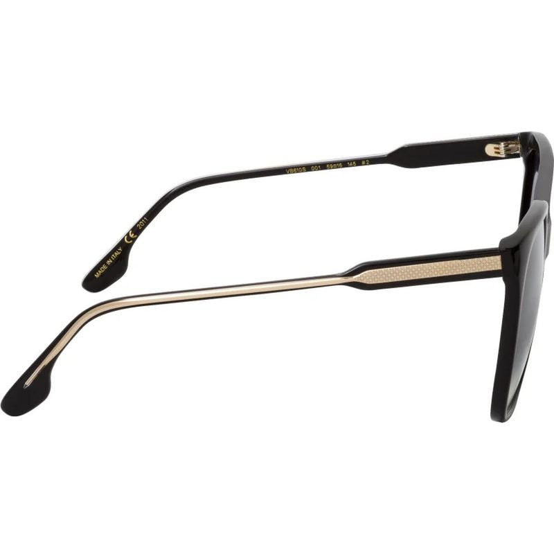 VB610S, Black and Gold/Blue Gradient Lenses
