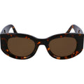 VB654S, Dark Havana/Brown Lenses