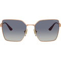 VO4284S, Rose Gold/Grey Dark Blue Gradient Lenses