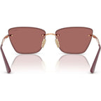 VO4332S, Rose Gold/Dark Purple Lenses