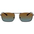 VO4346S, Antique Copper/Brown Blue Gradient Polarised Lenses