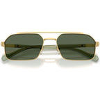 VO4356S, Gold/Dark Green Lenses