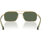 VO4356S, Gold/Dark Green Lenses
