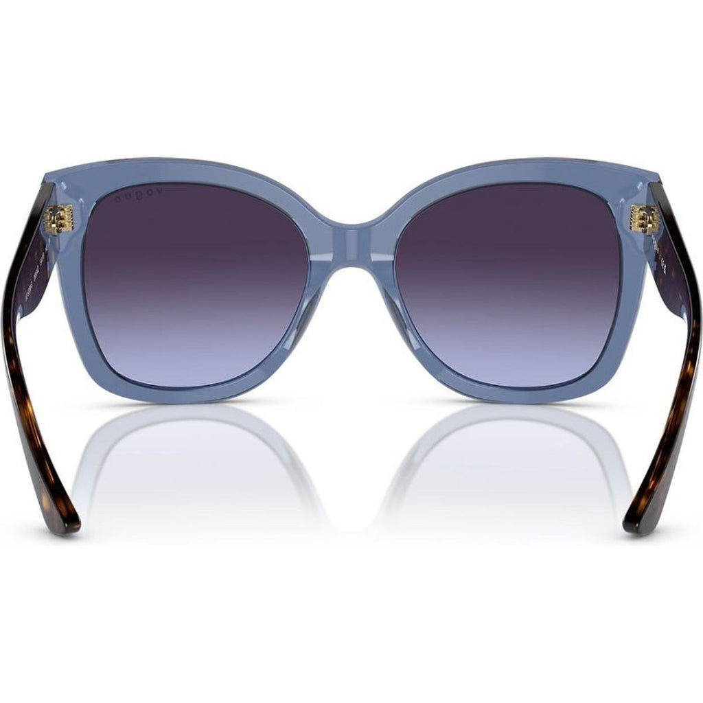 VO5338S, Transparent Blue/Violet Grey Gradient Lenses