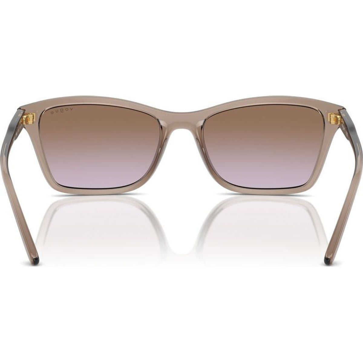 VO5551S, Transparent Brown/Brown Violet Gradient Lenses