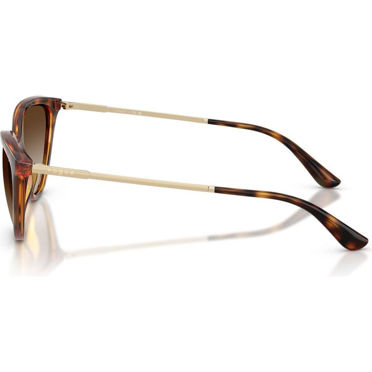 VO5672S, Dark Havana/Brown Gradient Lenses