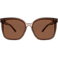 Betty, Transparent Olive/Brown Lenses