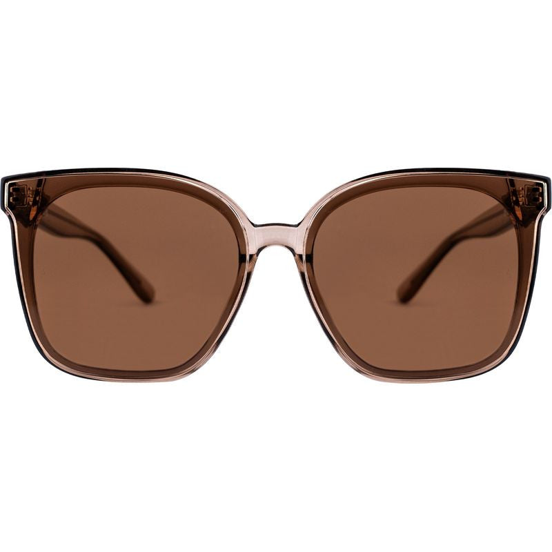 Betty, Transparent Olive/Brown Lenses