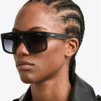 1061/S, Matte Black/Dark Grey Gradient Lenses
