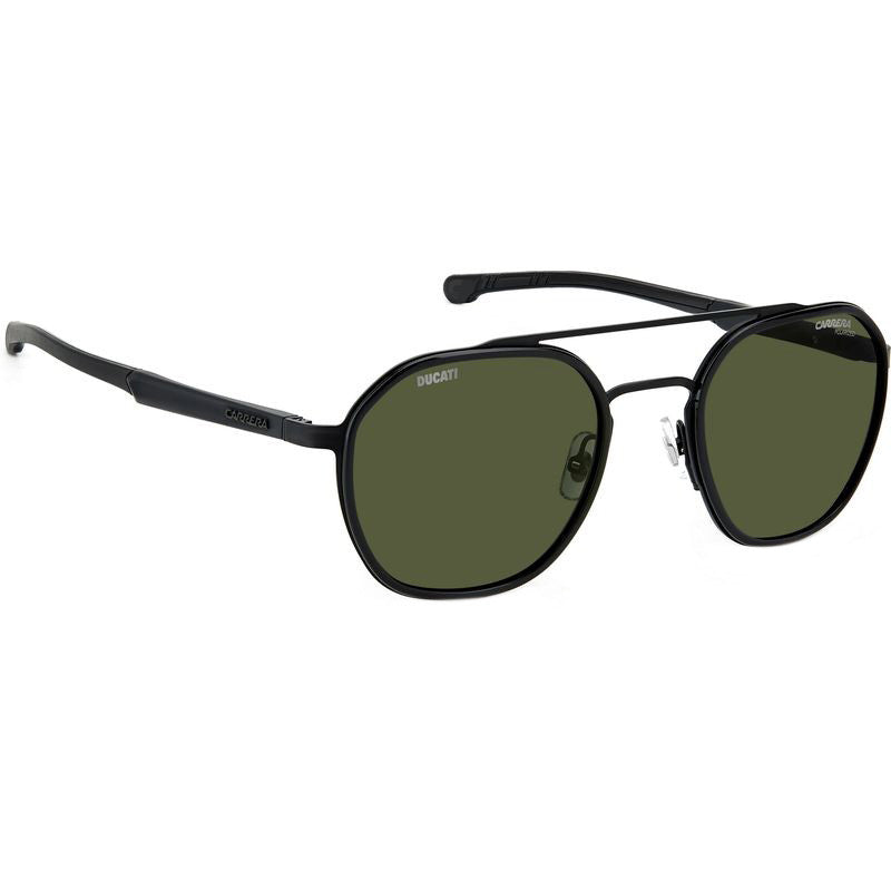 Carduc 005/S, Matte Black/Green Polarised Lenses