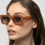 Chelsea, Transparent Honey/Brown Gradient Lenses