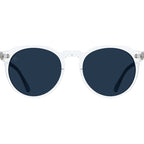 Remmy 49 Small, Crystal Clear/Blue Smoke Polarised Lenses
