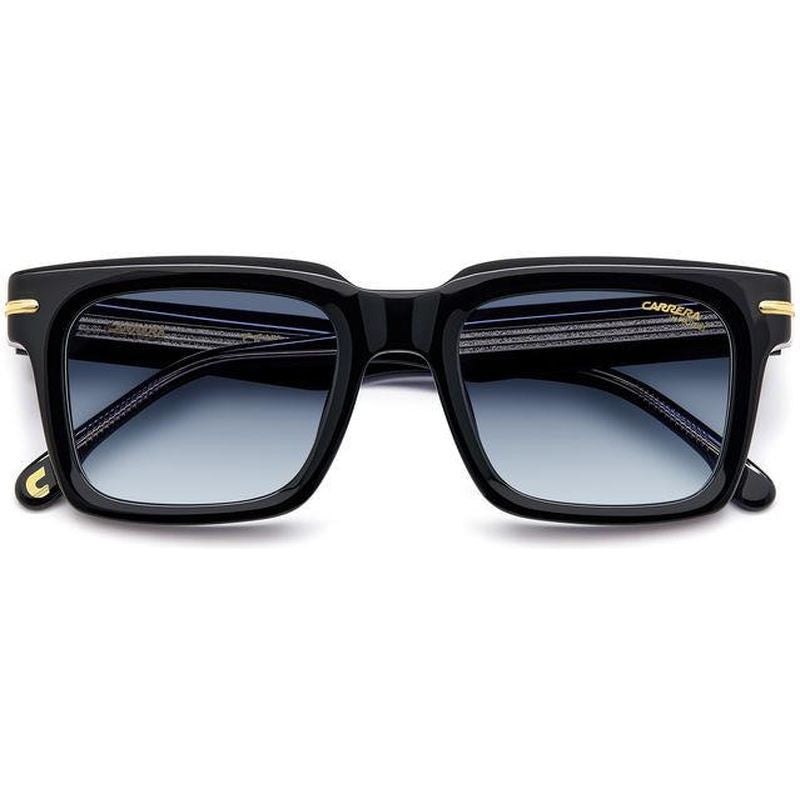 316/S, Striped Black/Dark Blue Gradient Lenses