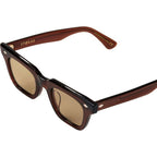 Stereo, Polished Maple/Brown Lenses