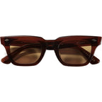 Stereo, Polished Maple/Brown Lenses