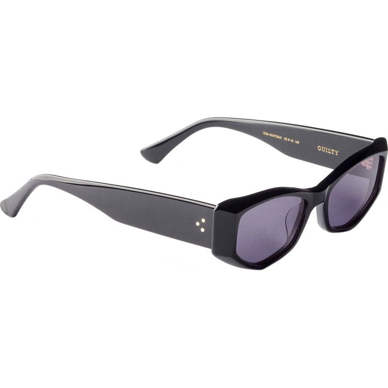 Guilty, Polished Black/Black Lenses