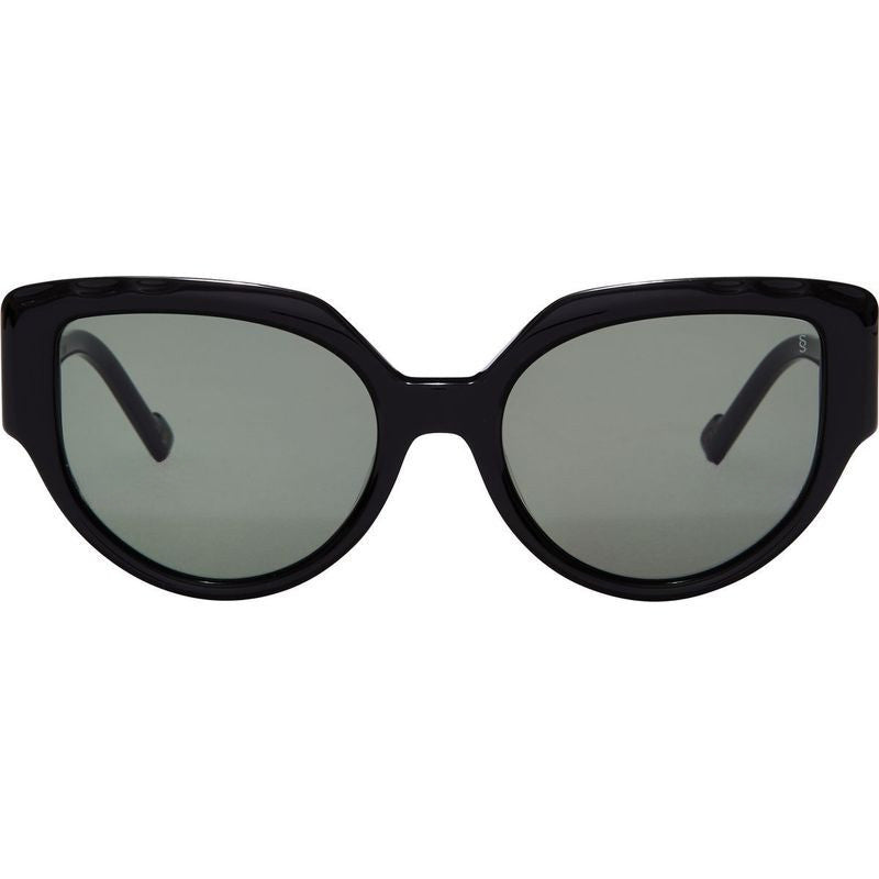 Lyla, Black/Green Lenses
